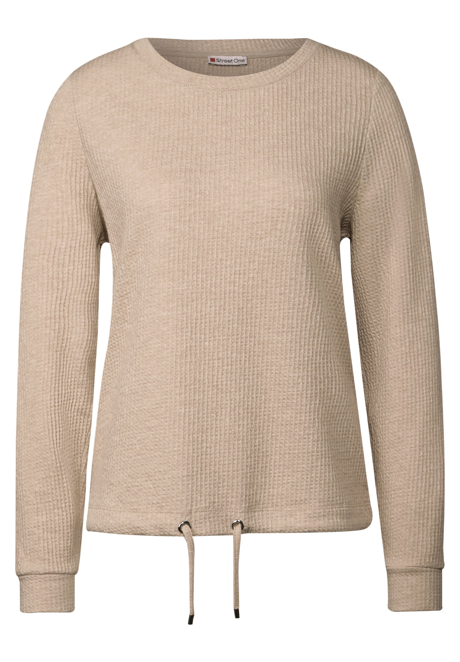 Street One Strukturshirt Damen kuschelig bequem