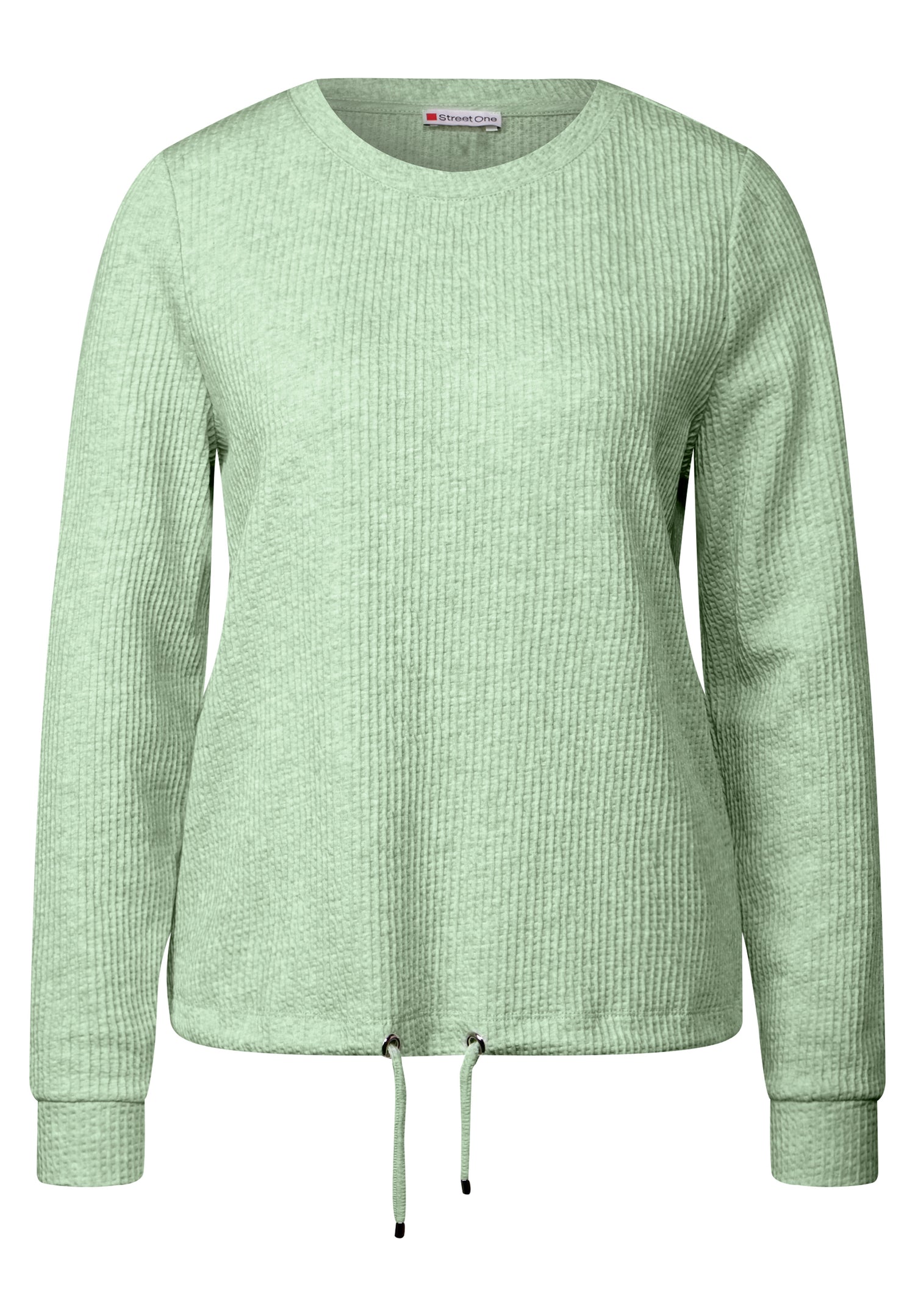 Street One Strukturshirt Damen kuschelig bequem