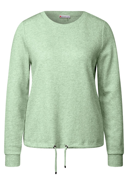 Street One Strukturshirt Damen kuschelig bequem