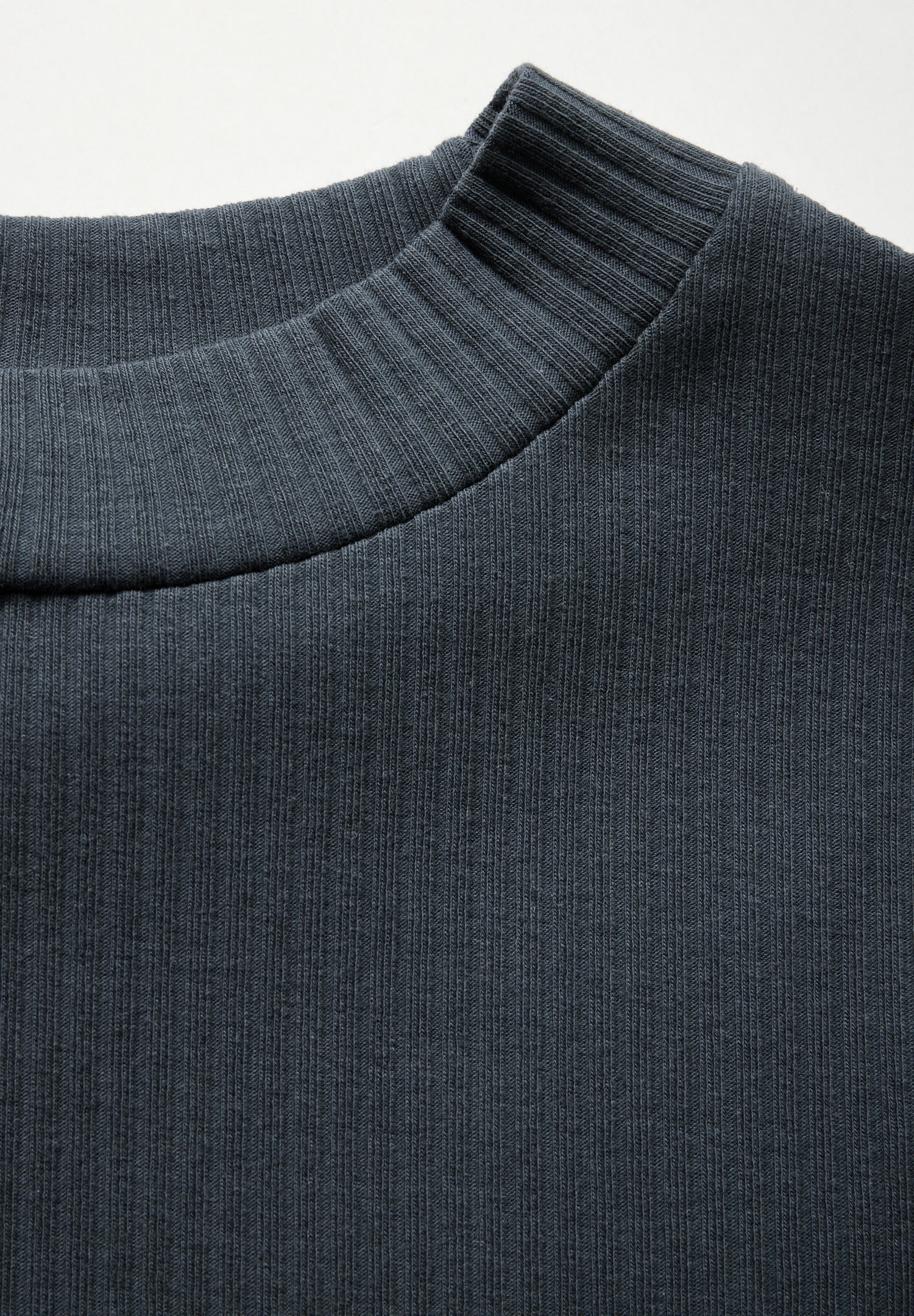 Street One Langarmshirt Damen mit Turtleneck und Rippstruktur