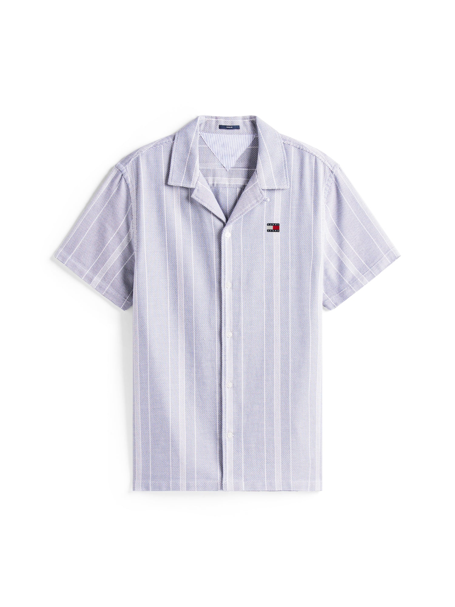 The Urban Retreat TJM TEXTURED REG CAMP SHIRT EXT - Herren Blue Moment Stripes