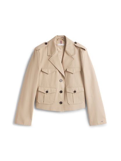 TheUR COTTON REGULAR LADY JACKET beige