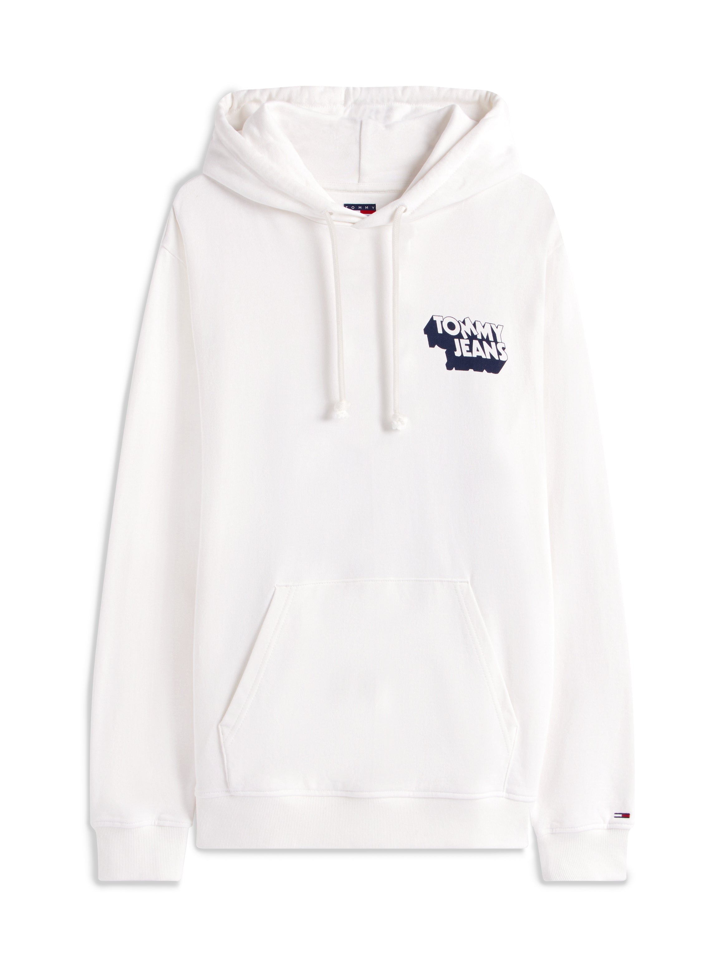 The Urban Republic TJM STACK BACK LOGO HOODIE EXT Herren ecru