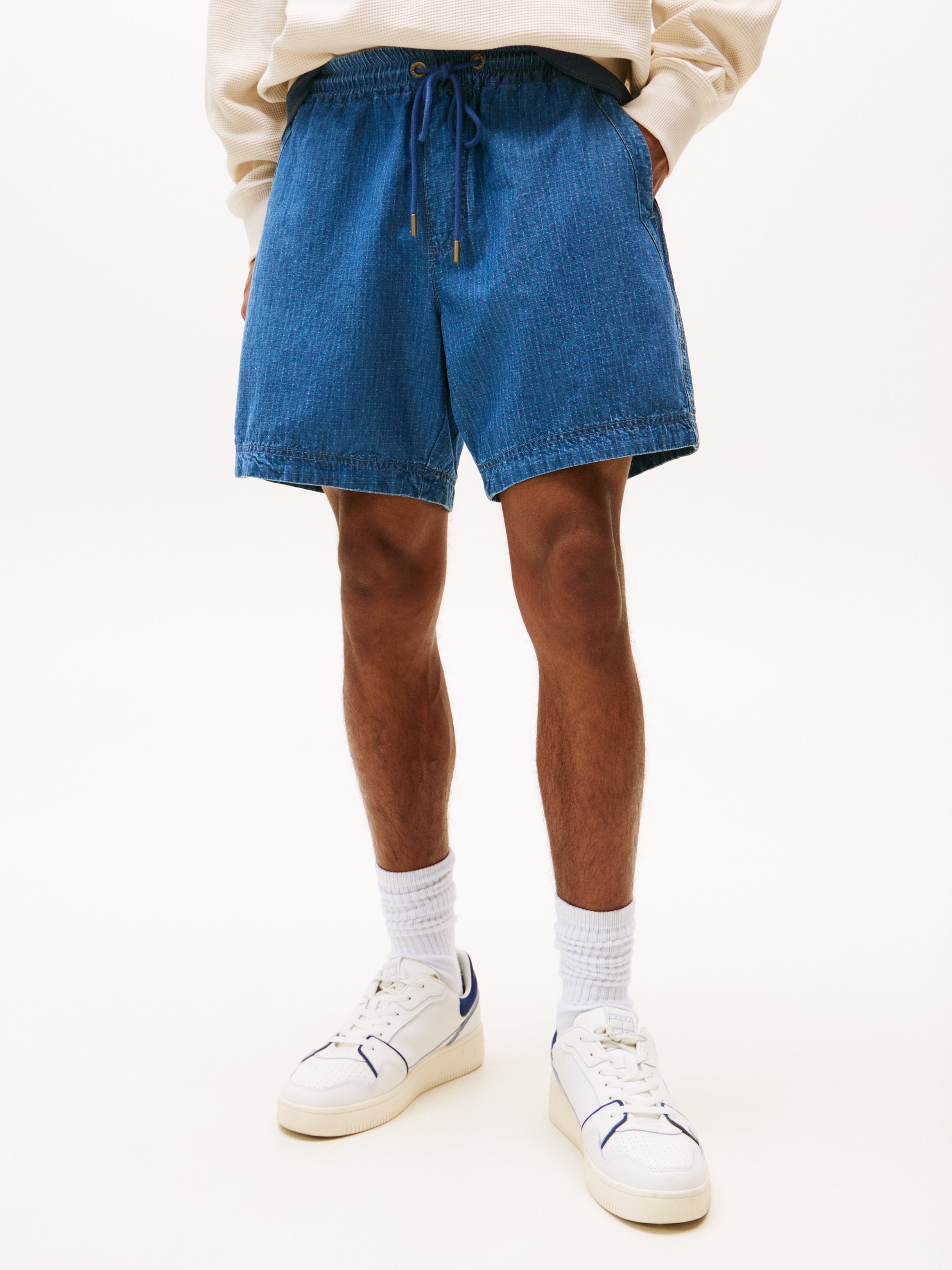 BEACH SHORT RIPSTOP CI8050 denim dark Herren Blau