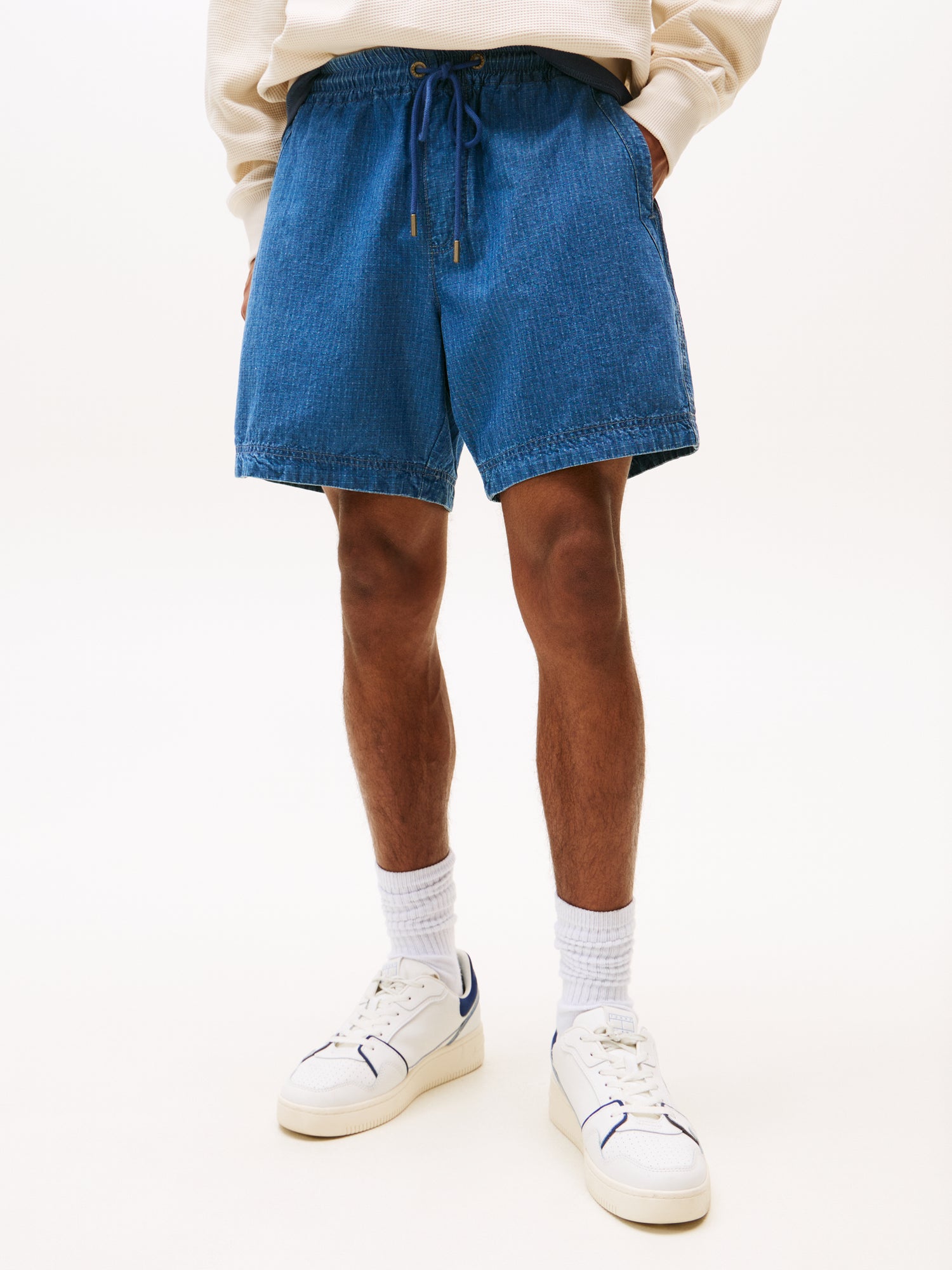 BEACH SHORT RIPSTOP CI8050 denim dark Herren Blau