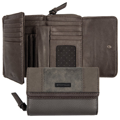 TOM TAILOR Juna Überschlagbörse Damen Edle Materialien Frische Farben