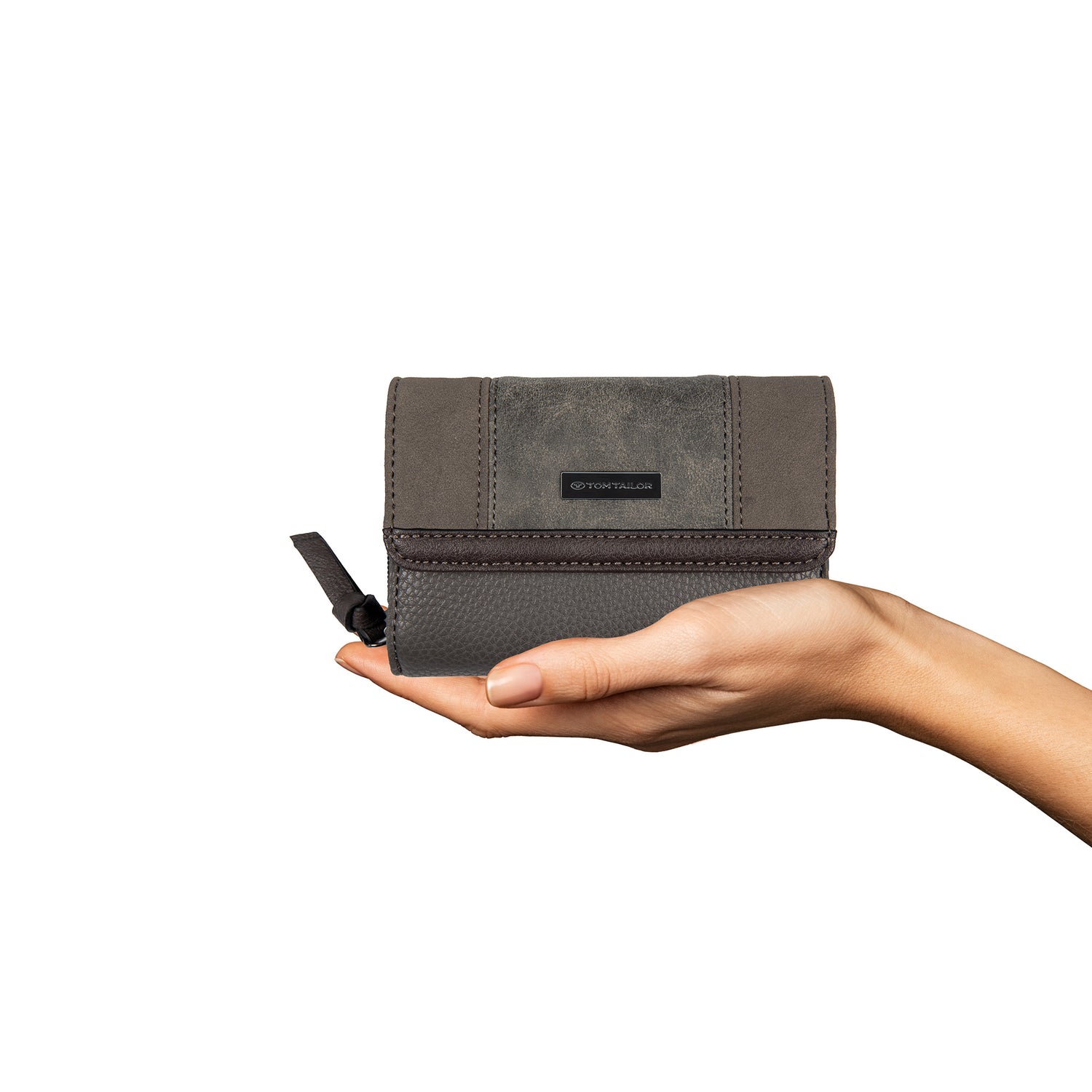 TOM TAILOR Juna Überschlagbörse Damen Edle Materialien Frische Farben