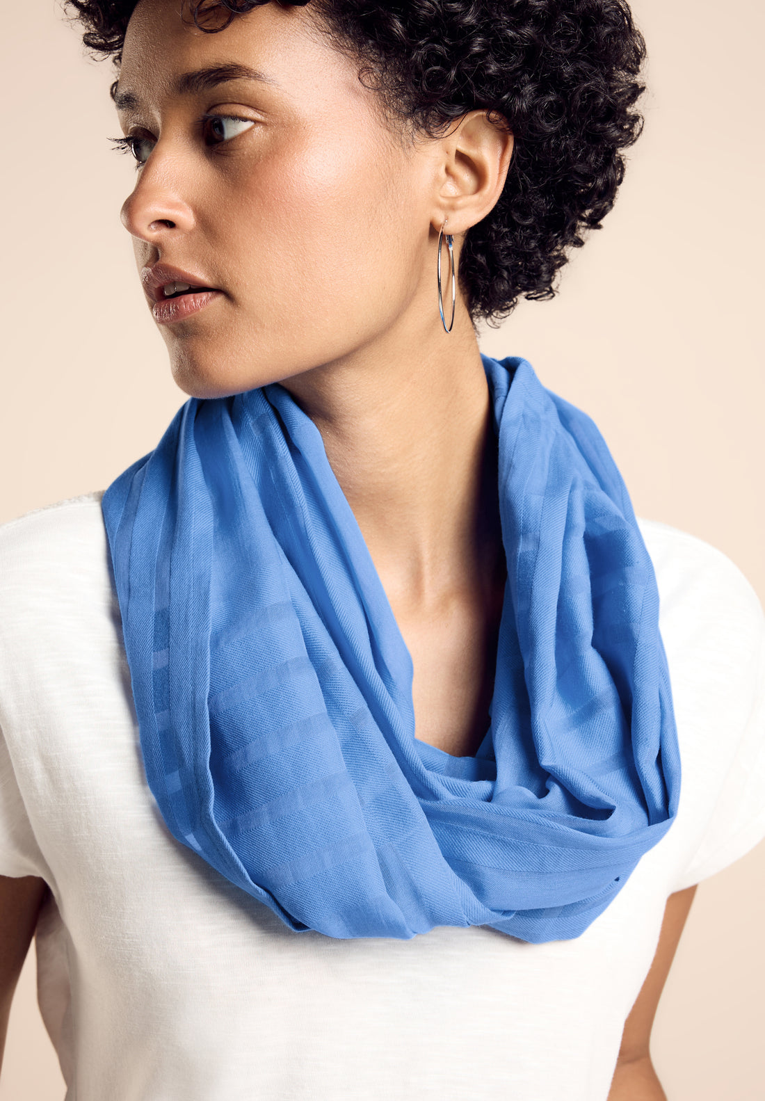 Street One Loop-Schal Damen marina blue