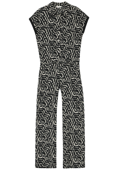Street One Jumpsuit Damen Grafisches Muster Lockerer Loose Fit