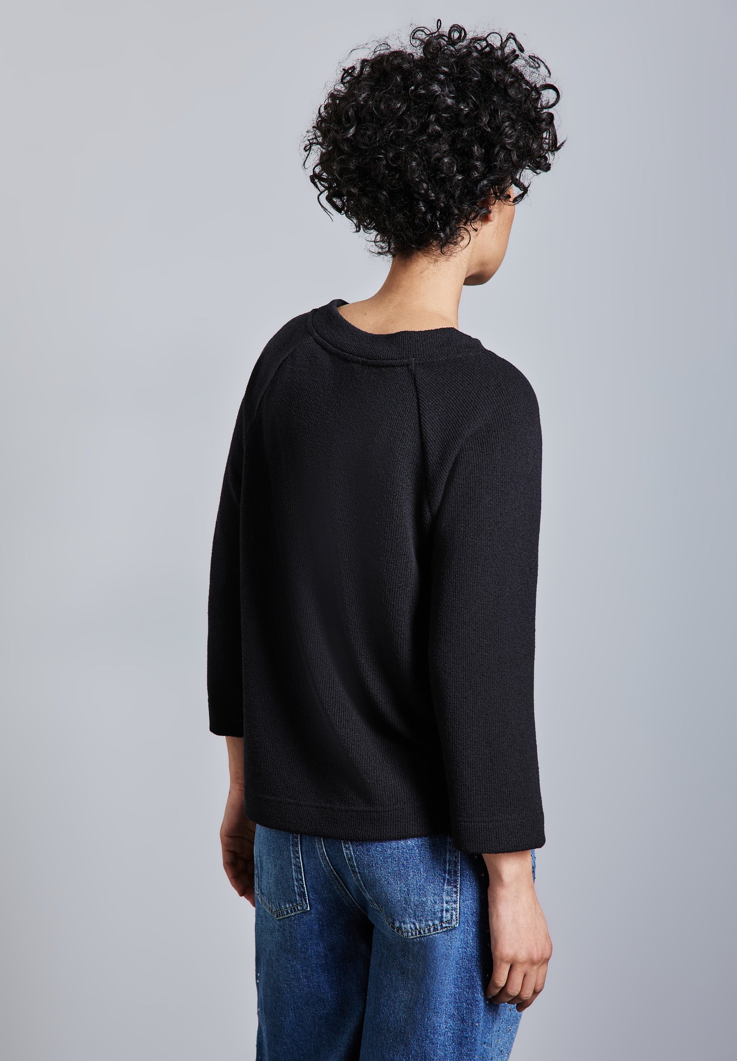 Street One Strick-Look Shirt Damen Vielseitig Kombinierbar