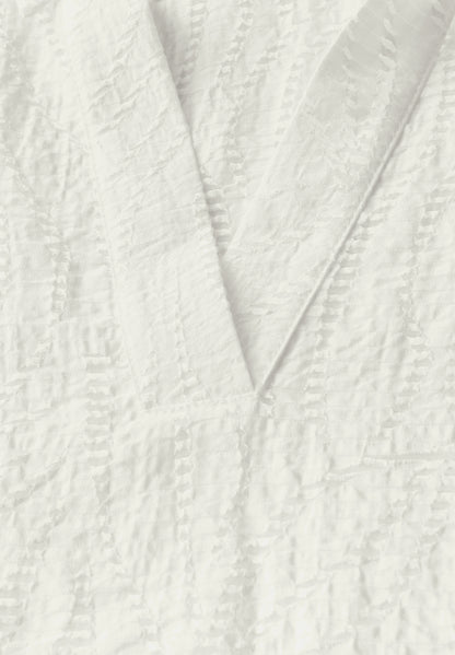 CECIL Blusenshirt Damen Hemdkragen Struktur