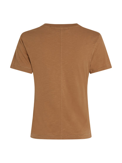 TheUR SLIM SLUB C-NK SS Shirt für erwachsene Frauen mit lässigem Schnitt