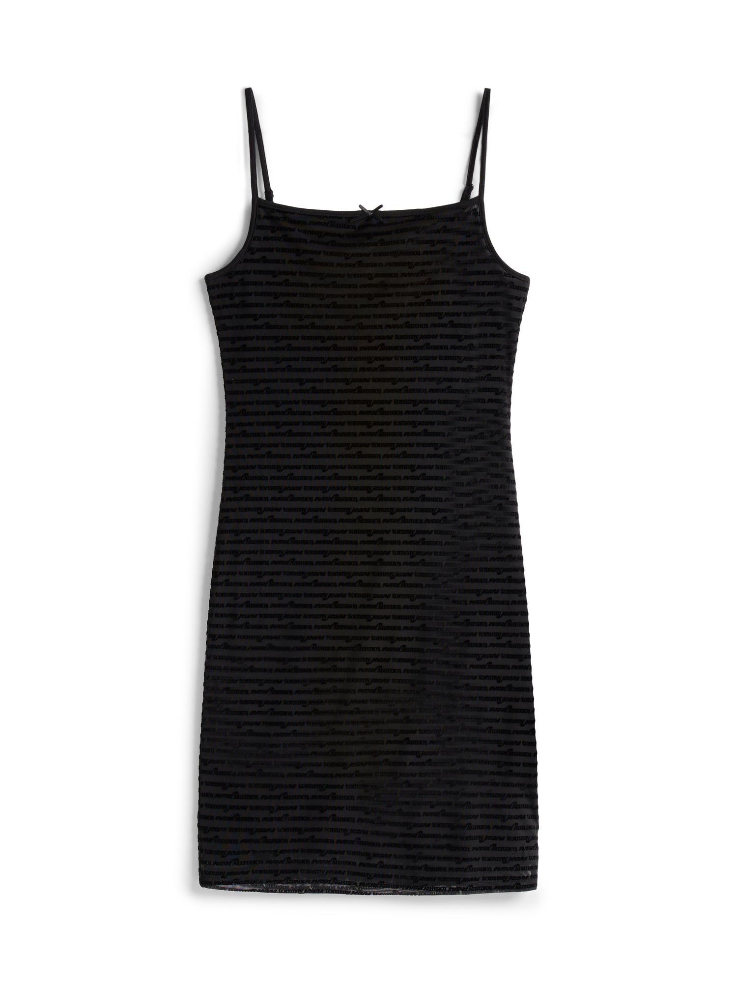 TJW SCRIPT AOP MESH DRESS Damen Sportlich Flexibel