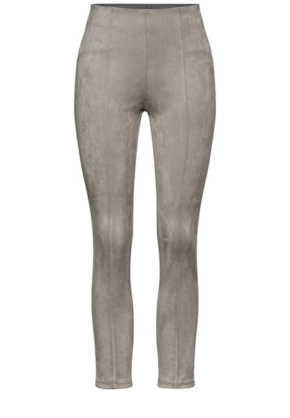 Street One Skinny Fit Damen Hose Velours-Look Hope