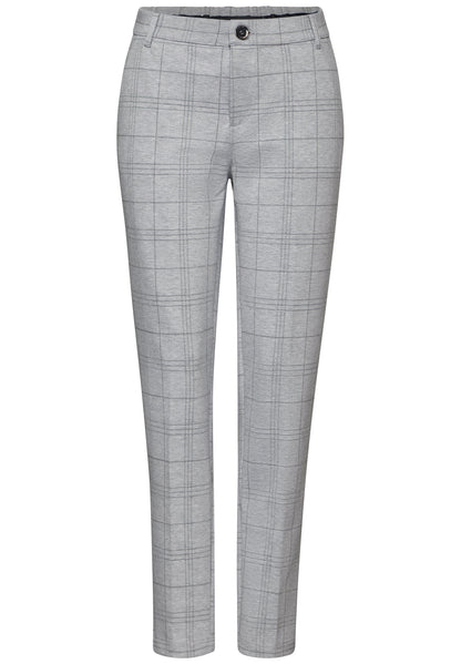 Street One Chino Damen Karomuster Casual Fit