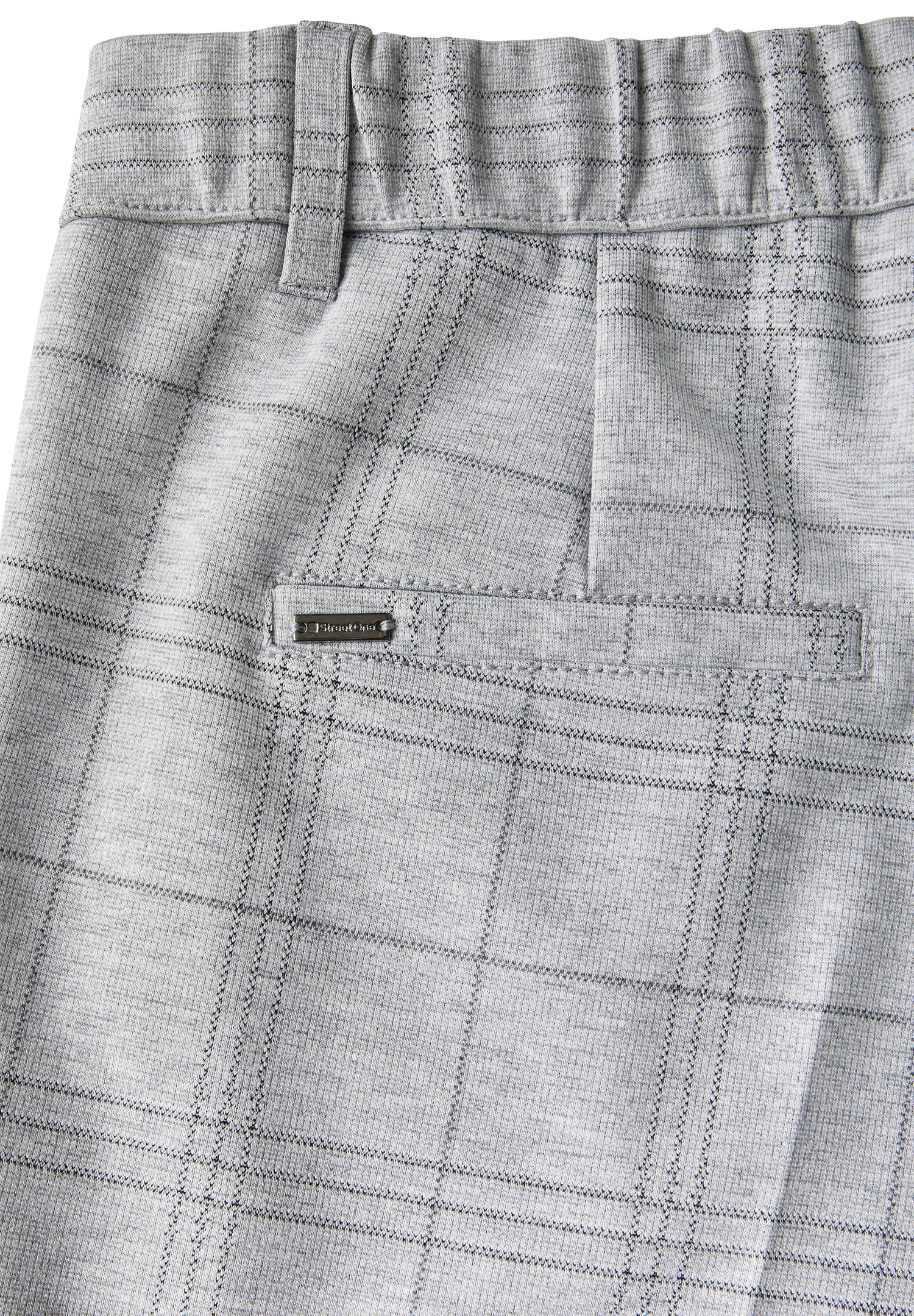 Street One Chino Damen Karomuster Casual Fit