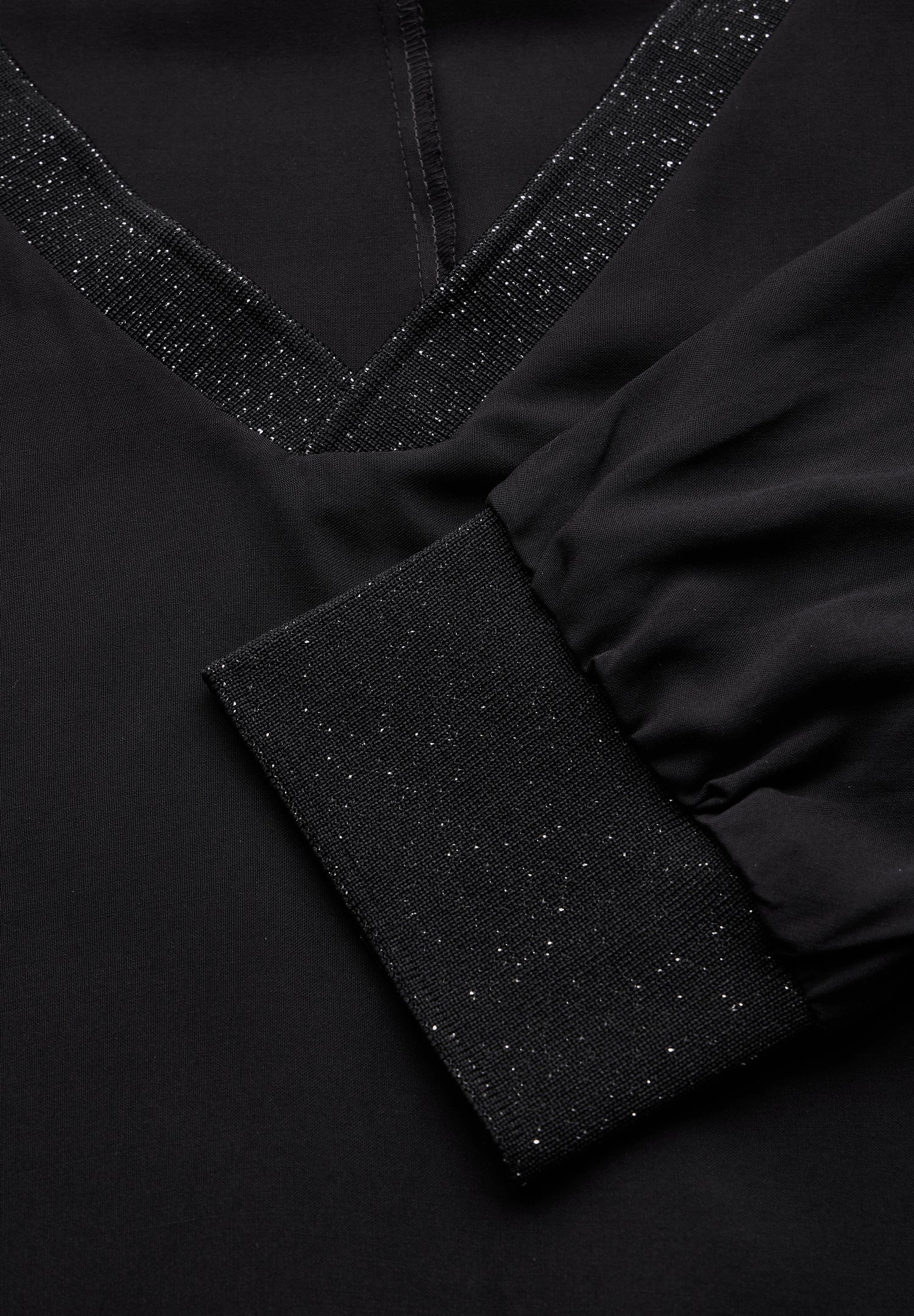 Street One Dolman Bluse Damen Glitzernde Eleganz
