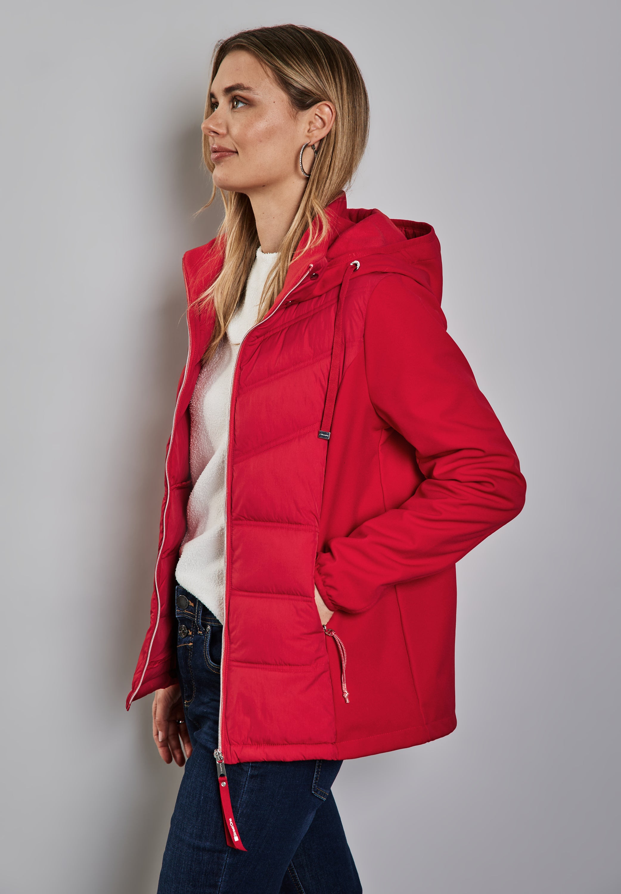 Street One Damen Softshelljacke in Schwarz