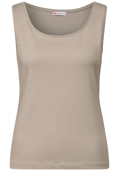 Street One Basic Top Anni Damen Ärmellos Stretch Komfort