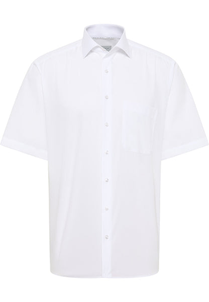 Eterna Shirt Popeline Kurzarm Herren bügelfrei
