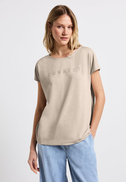Street One Silk-Look Shirt Damen Luxus