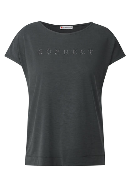 Street One Silk-Look Shirt Damen Luxus