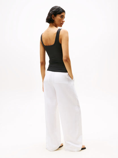 TheUR 5X2 RIB SLIM SQUARE-NK TANK Damen Schwarz XS