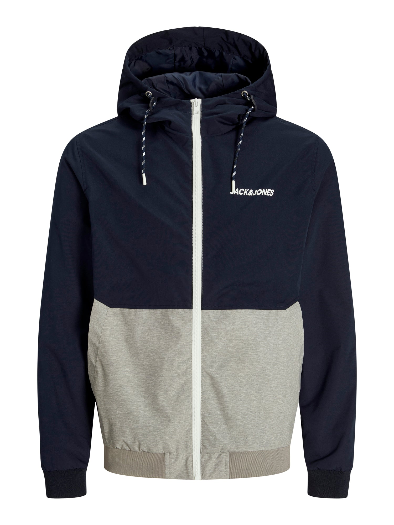 Kapuze Herren Blousonjacke Langarm