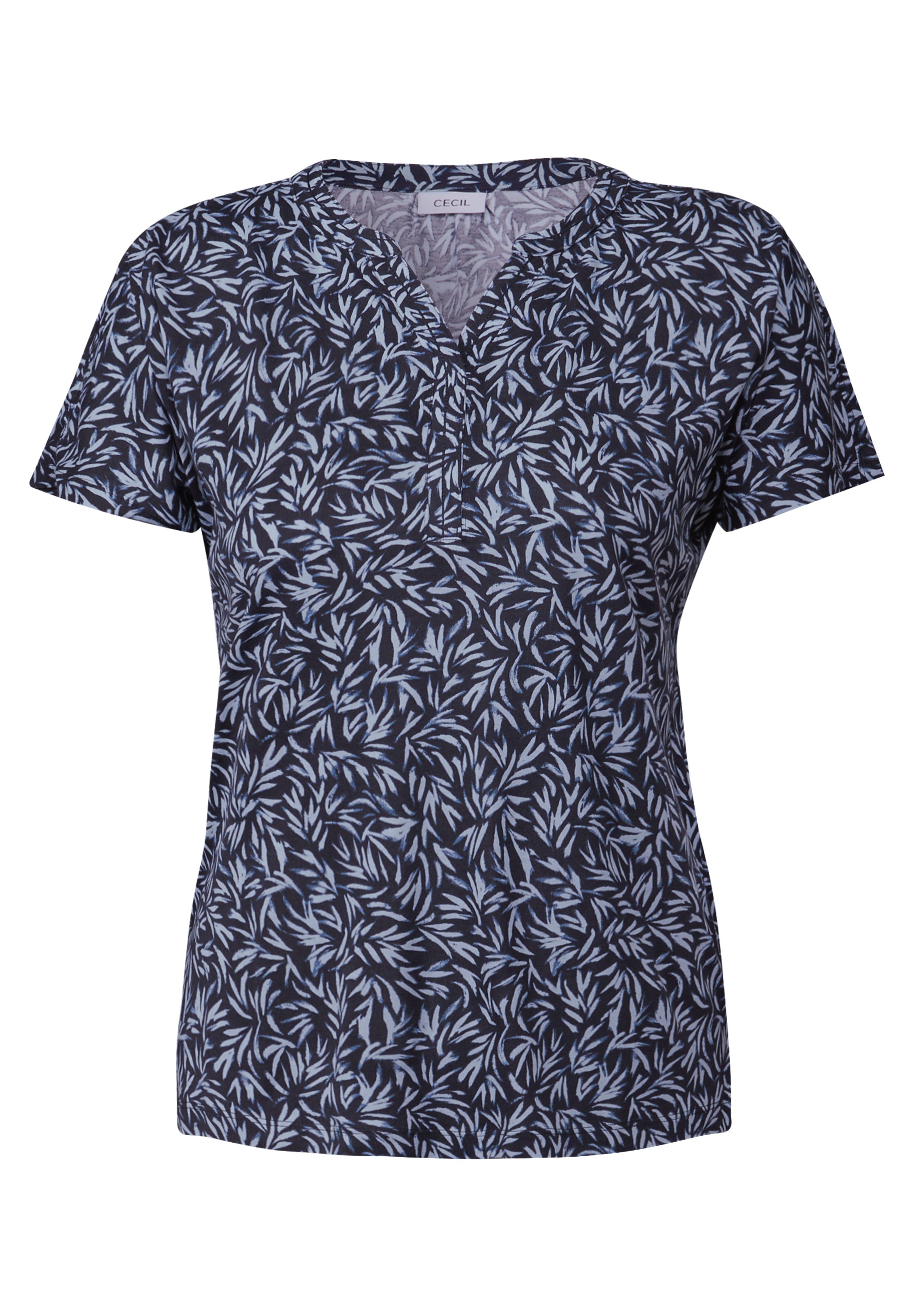 CECIL Tunika Damen Weiches Baumwoll-Modal Shirt
