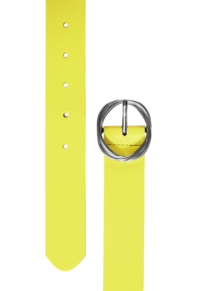 Street One Classic Leather Belt Damen feminin Silberschnalle