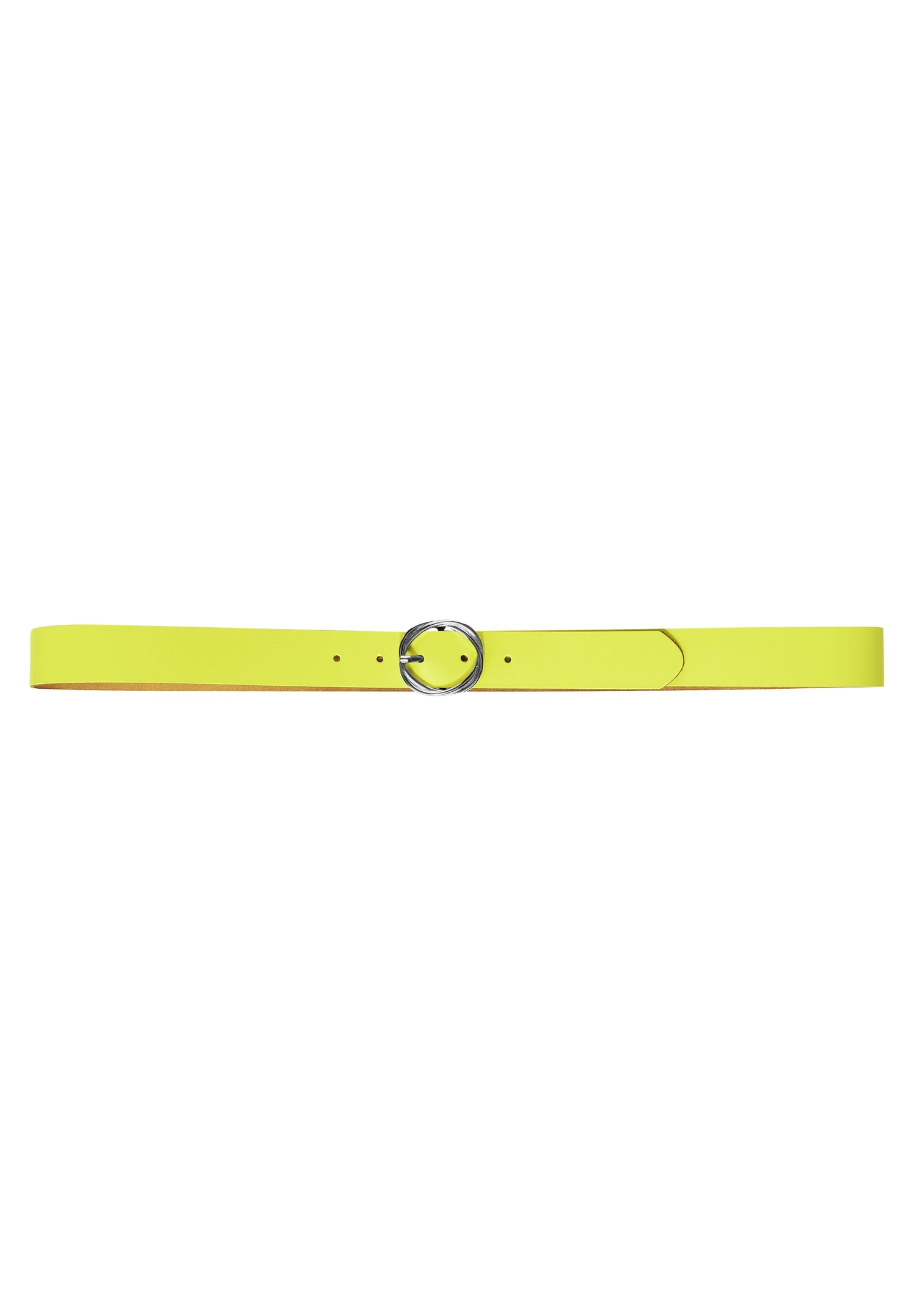 Street One Classic Leather Belt Damen feminin Silberschnalle