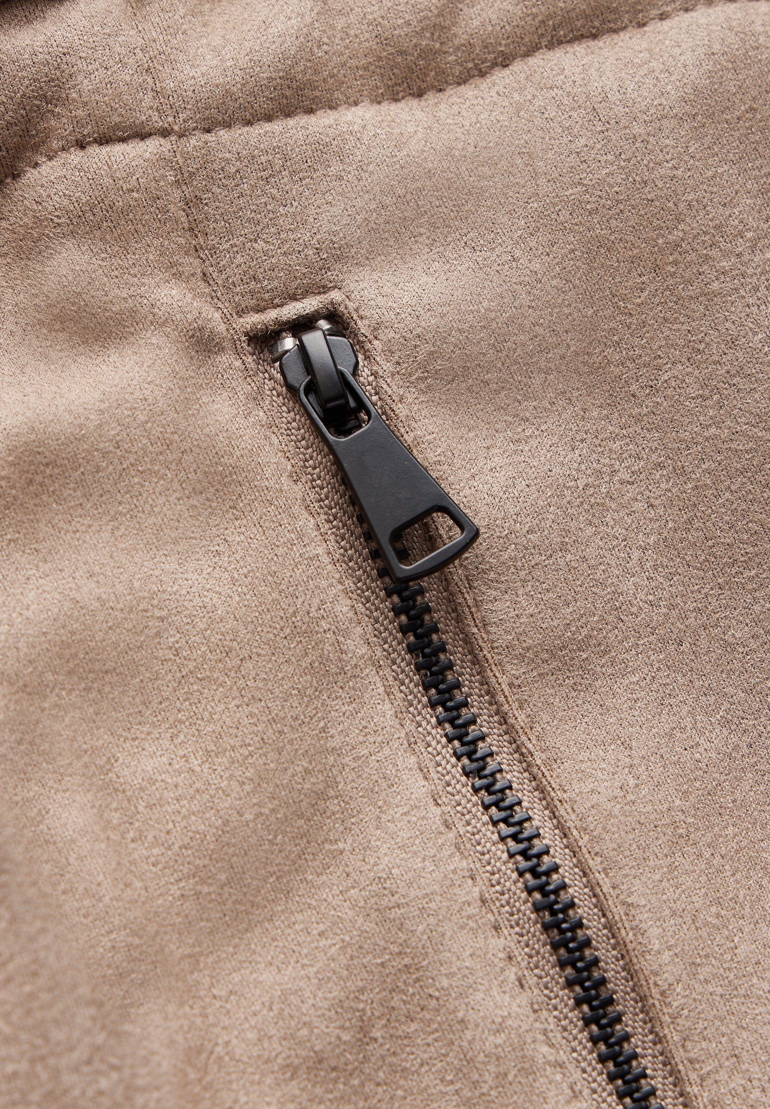 Street One Velours-Look Damen-Hose Bonny in Beige