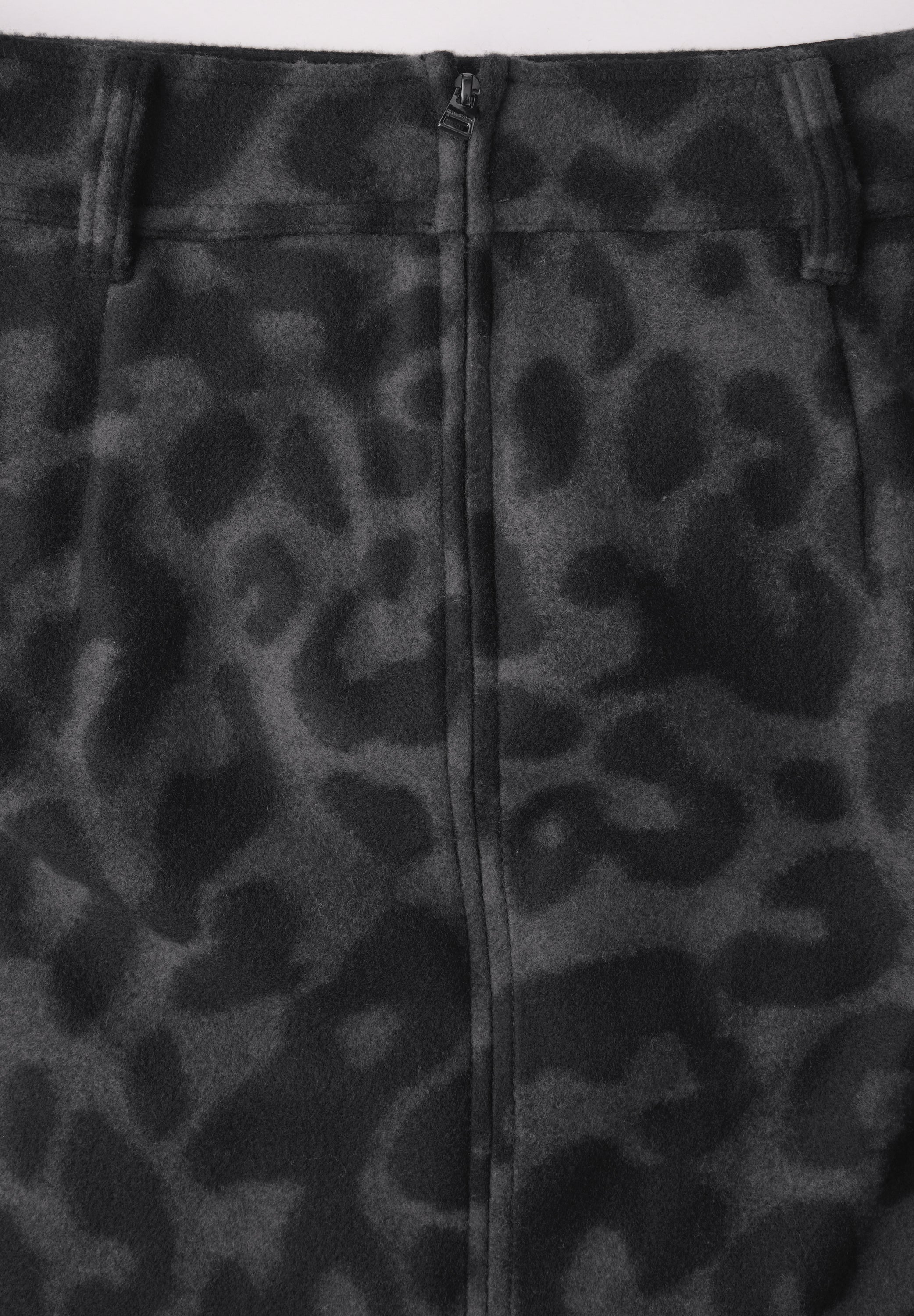 Street One Leo-Rock Damen wickeloptik Leo-Muster