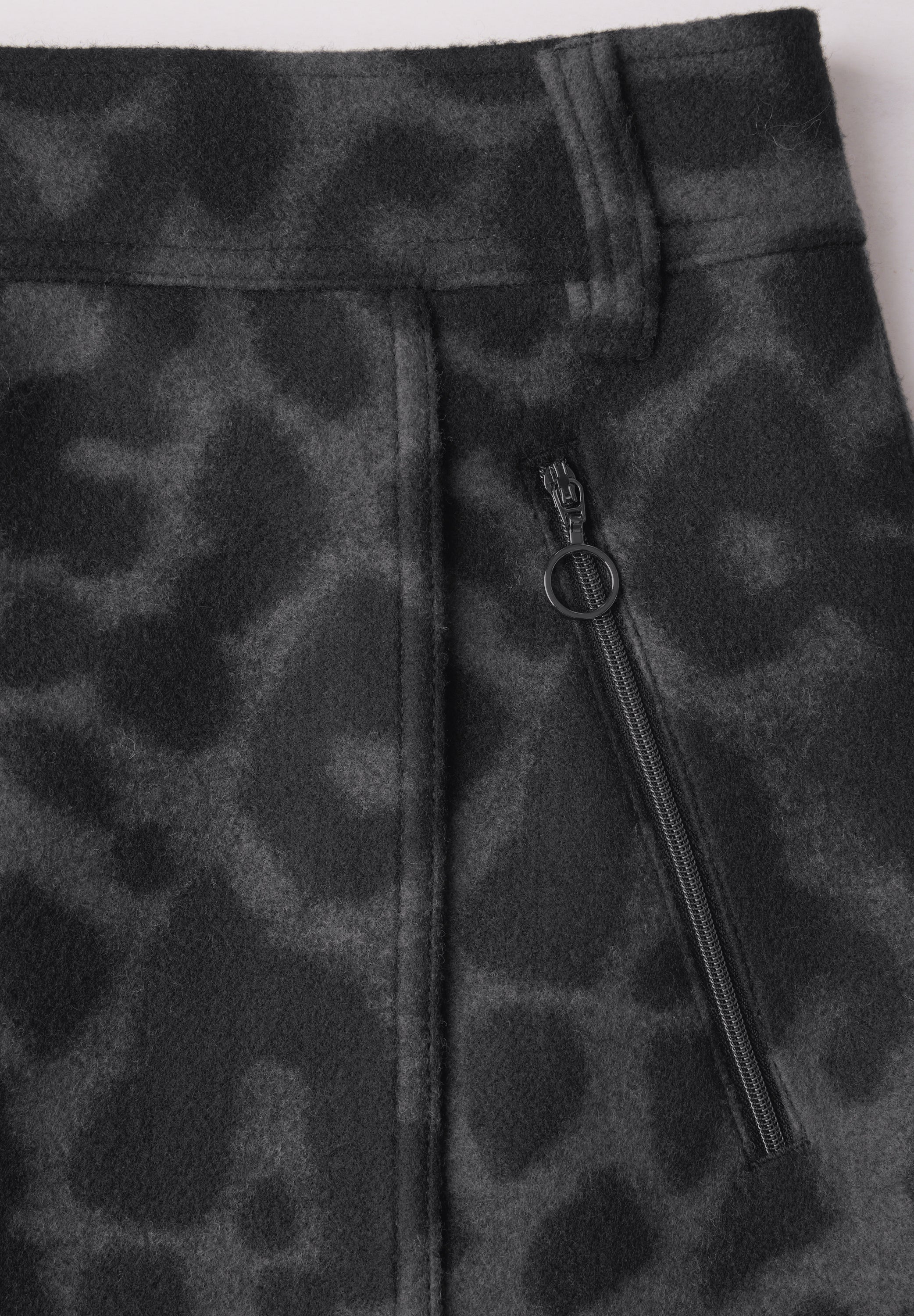 Street One Leo-Rock Damen wickeloptik Leo-Muster