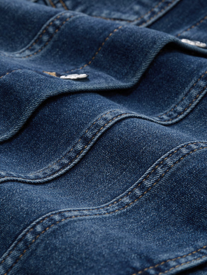 Jeansjacke mit Bio-Baumwolle
