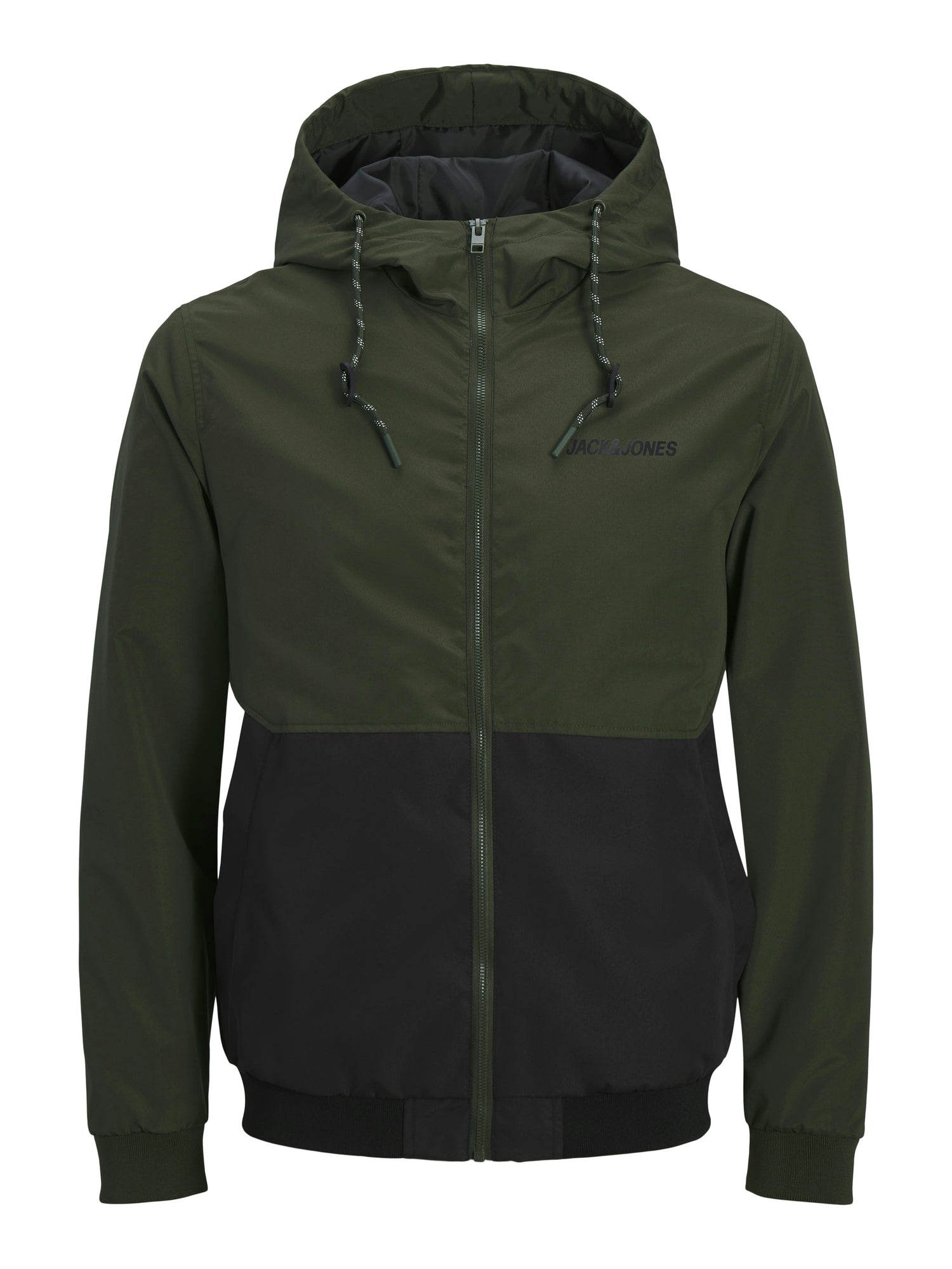 Kapuze Herren Blousonjacke Langarm