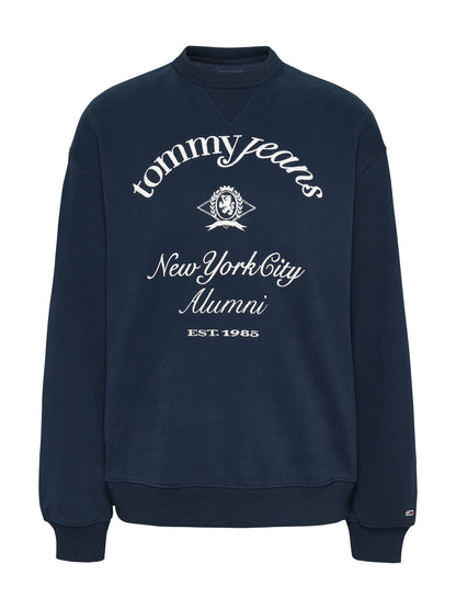 TJW RLX CREST NYC CREW Damen Pullover in Dunkelblau