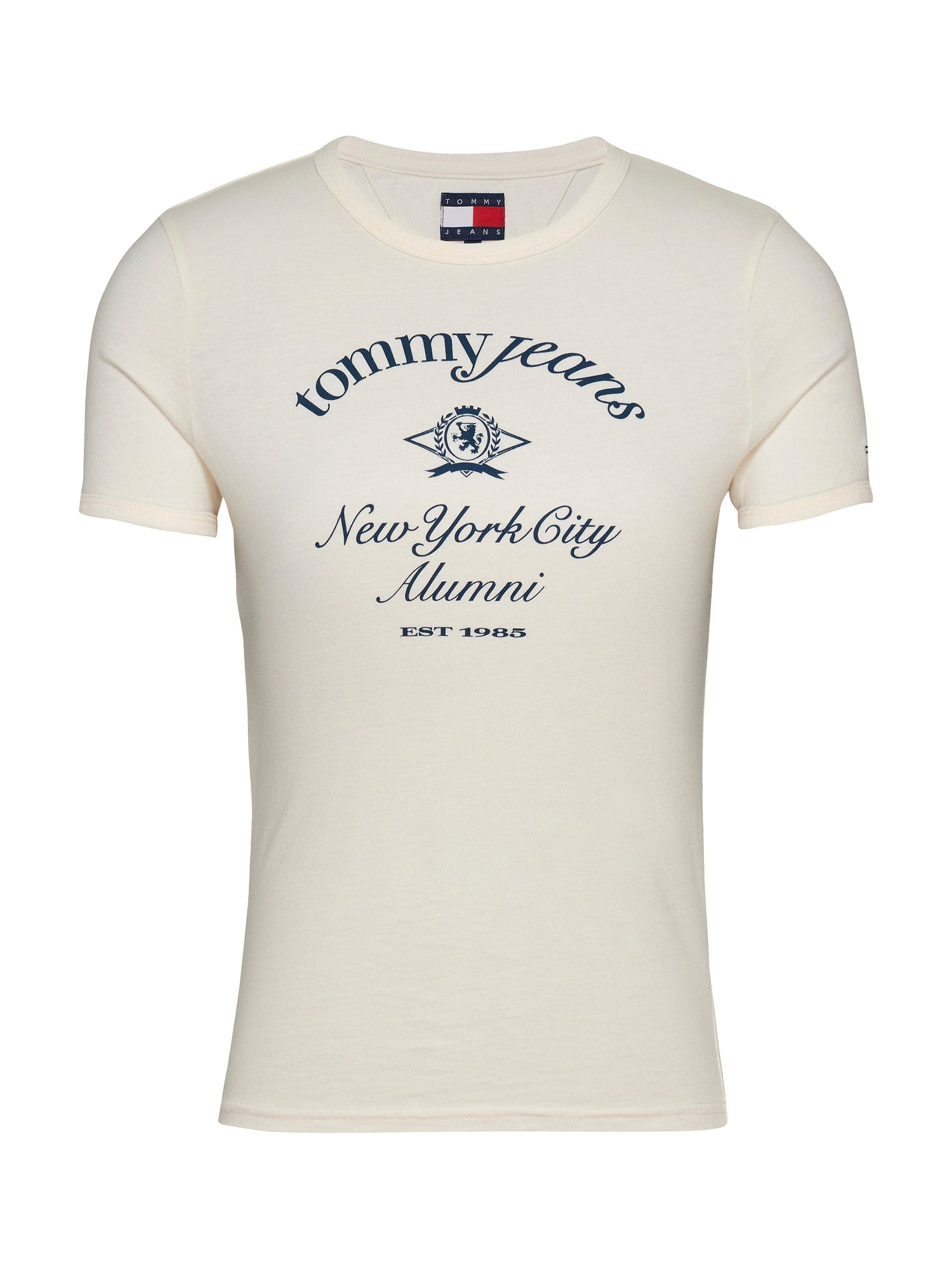 TJW SLIM CREST NYC RINGER TEE - Damen - 100 % Baumwolle
