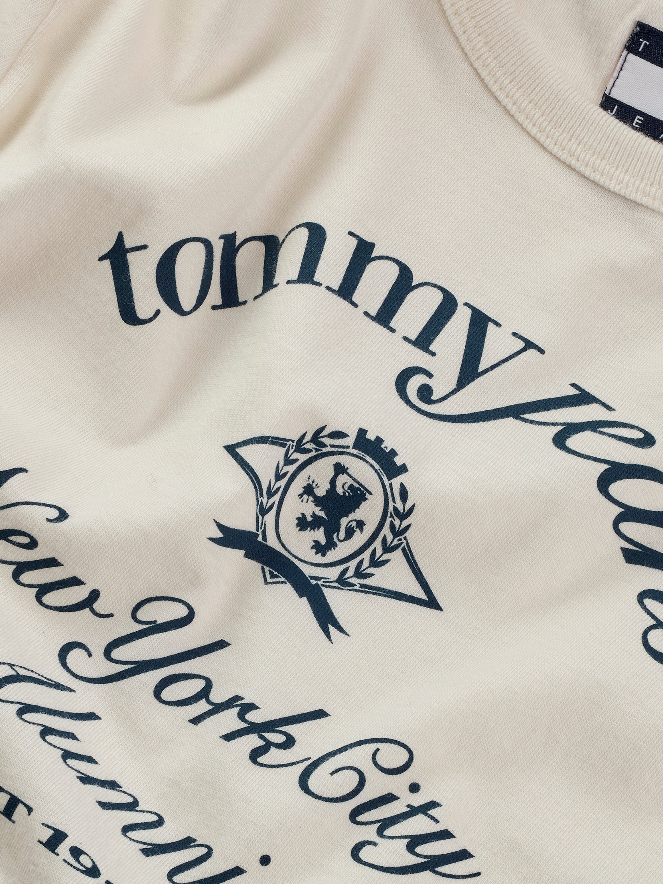 TJW SLIM CREST NYC RINGER TEE - Damen - 100 % Baumwolle