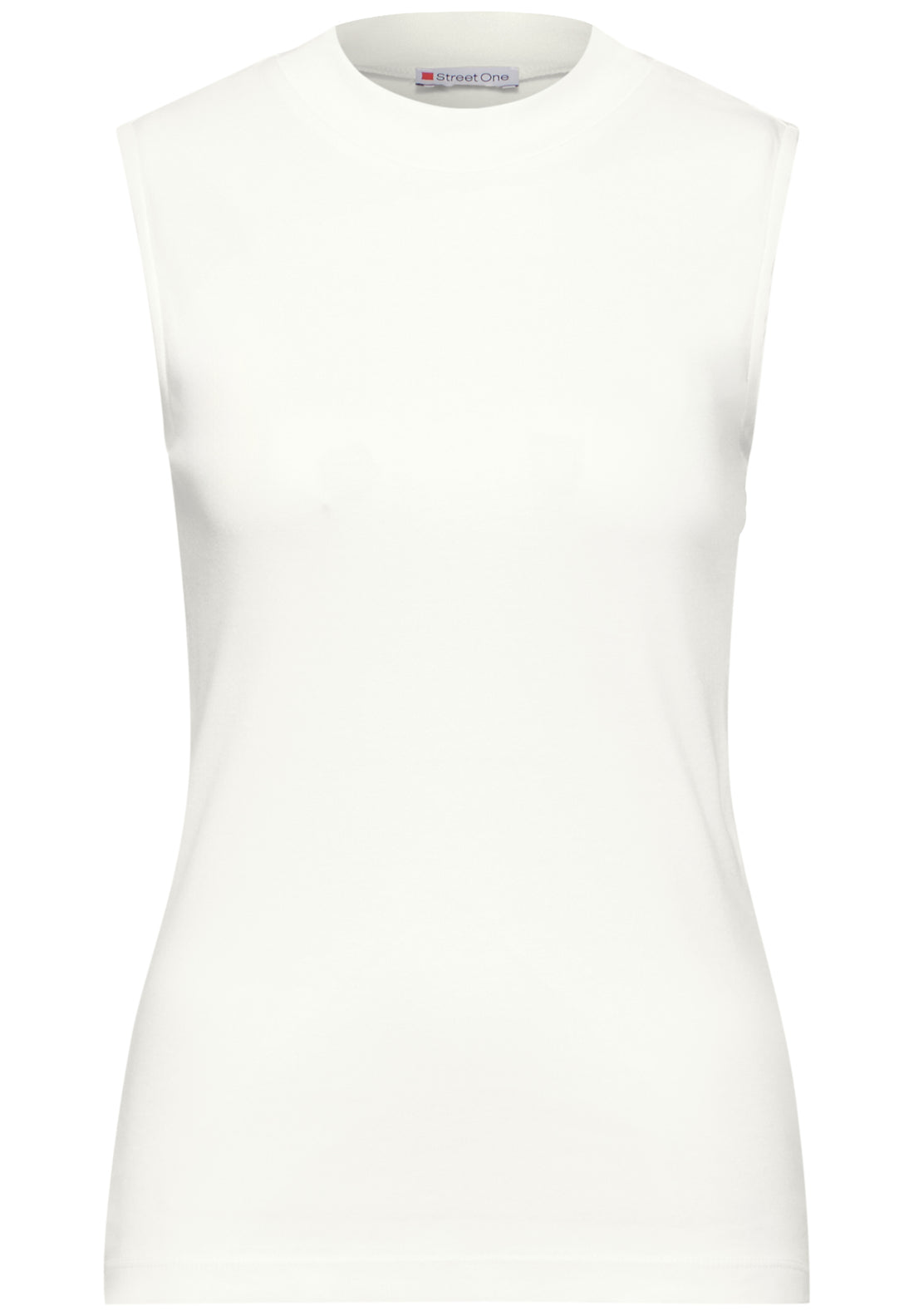 Street One Damen ärmelloses Turtleneck Top Must-Have Basic