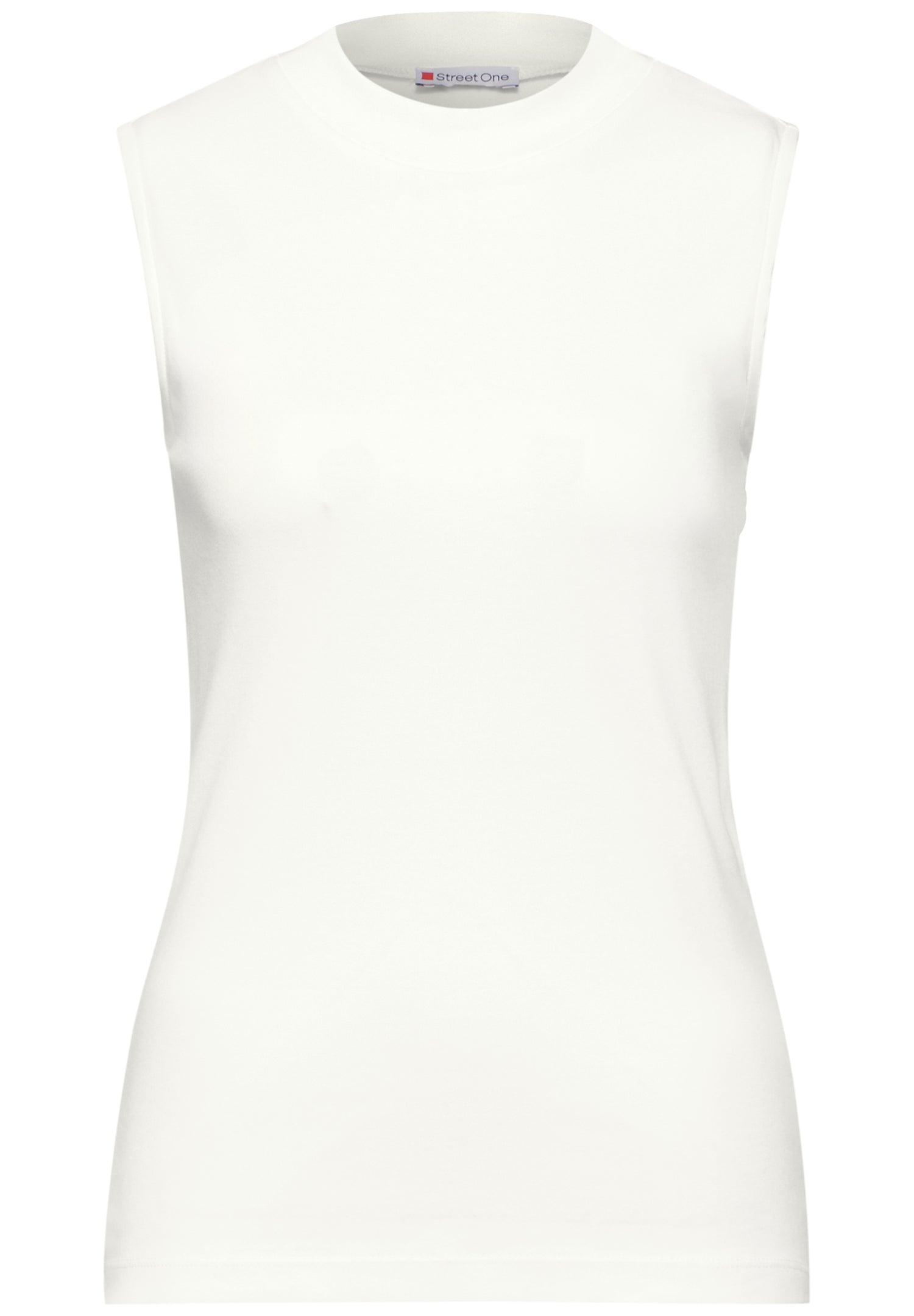 Street One Damen ärmelloses Turtleneck Top Must-Have Basic