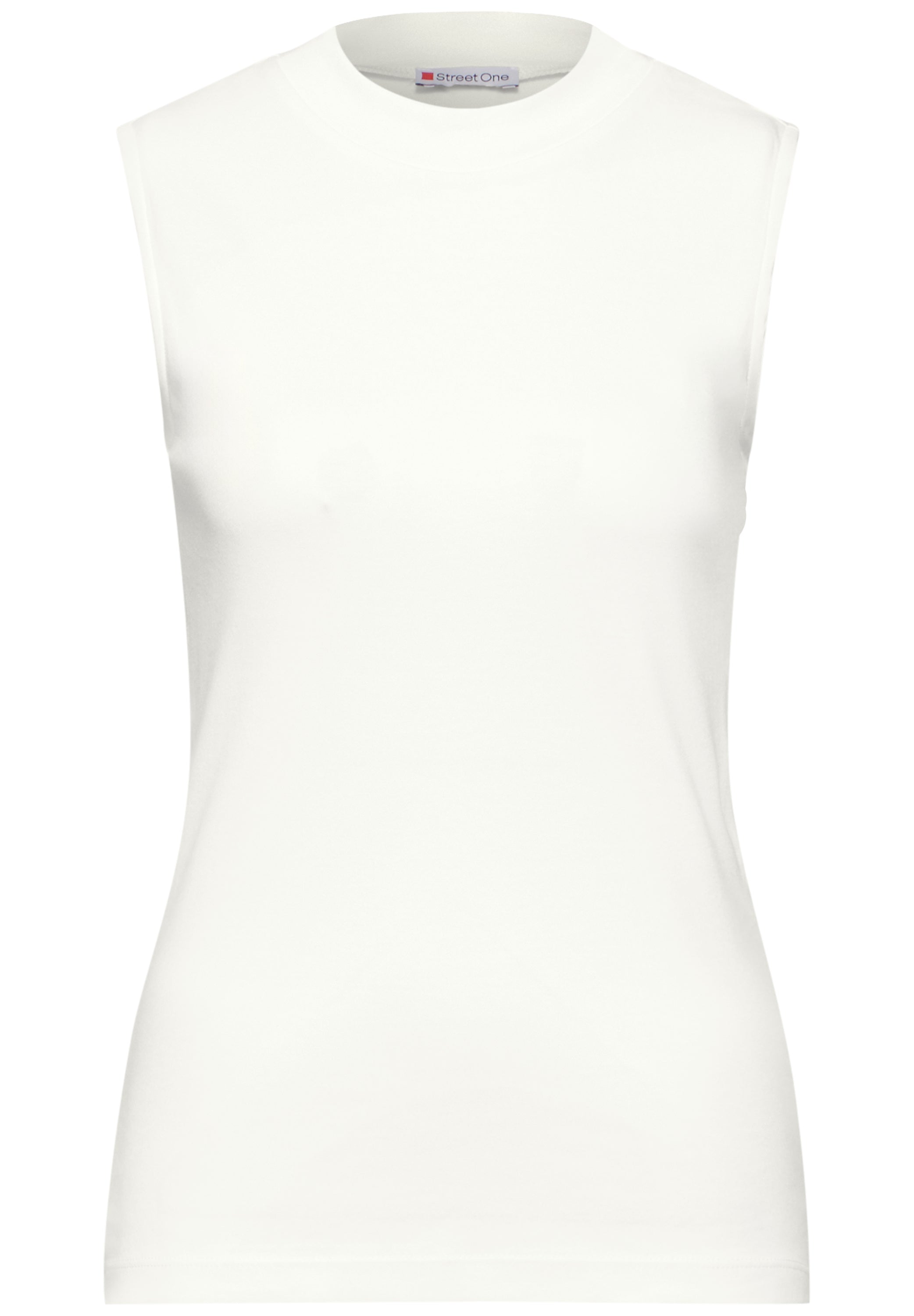 Street One Damen ärmelloses Turtleneck Top Must-Have Basic