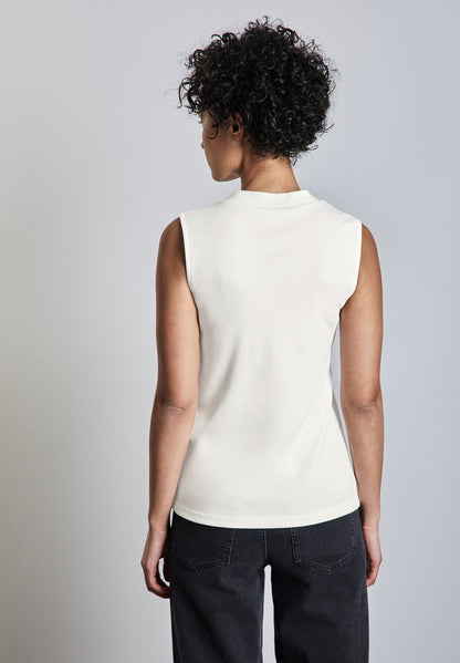 Street One Damen ärmelloses Turtleneck Top Must-Have Basic