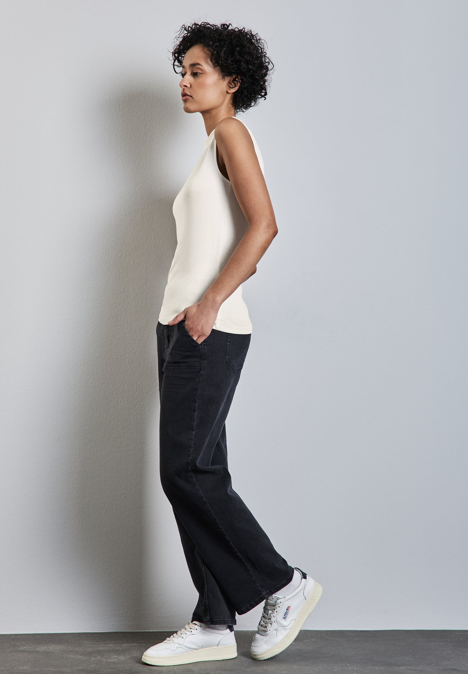 Street One Damen ärmelloses Turtleneck Top Must-Have Basic