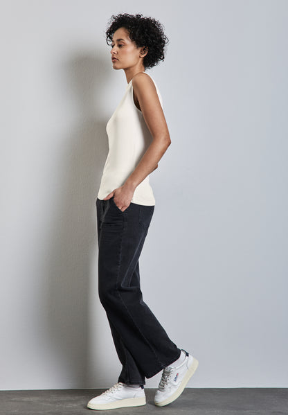 Street One Damen ärmelloses Turtleneck Top Must-Have Basic