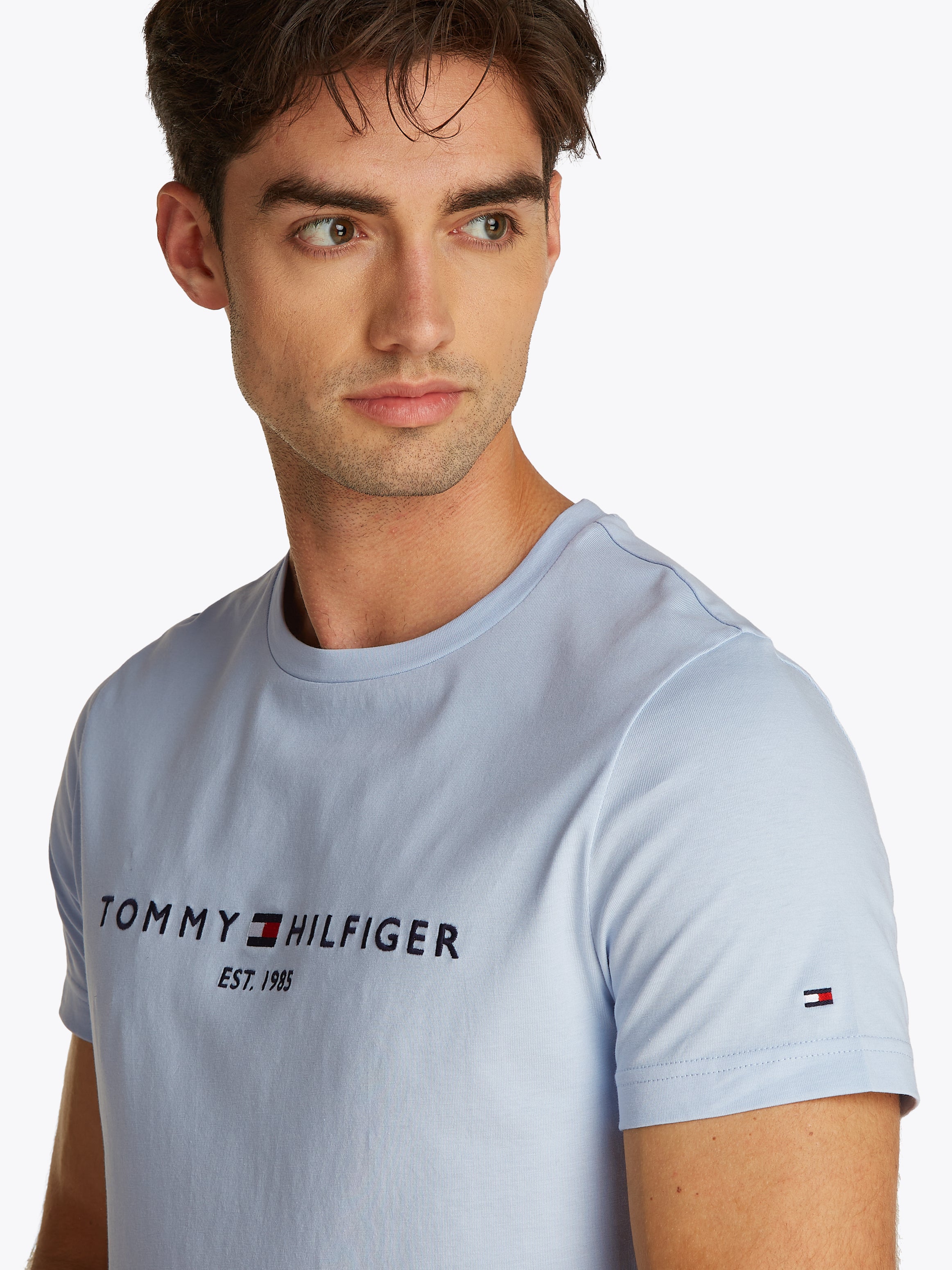 TOMMY LOGO TEE Männer bequem