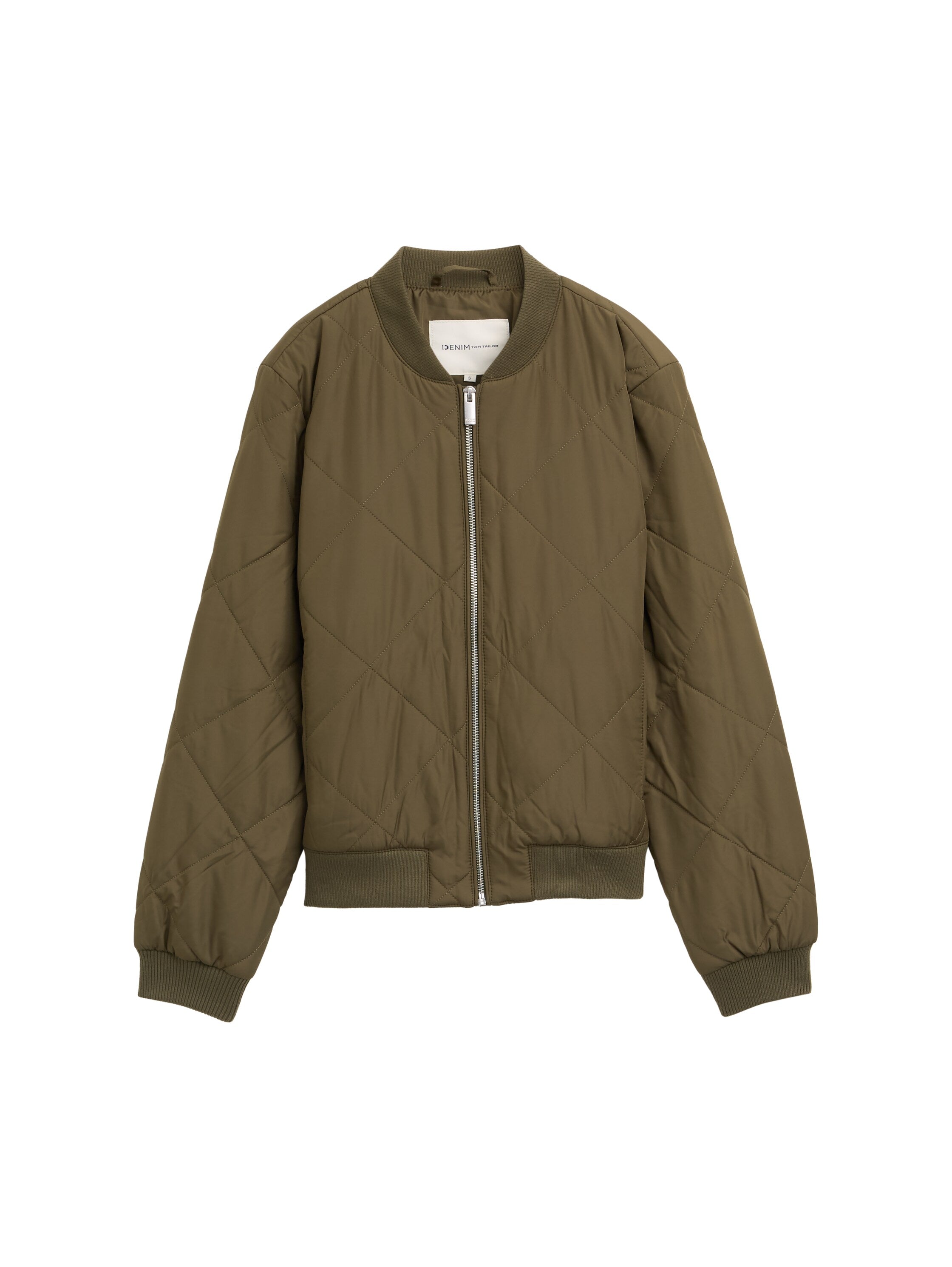 Tom Tailor Denim Bomberjacke Damen Steppung Rippbündchen