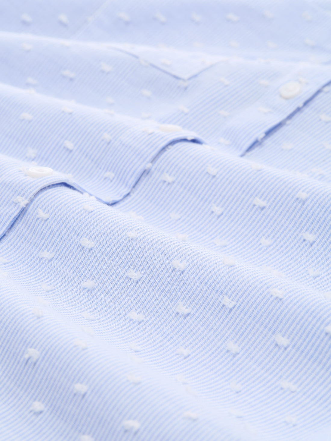 Tom Tailor Denim Gestreifte Dobby Bluse Damen Bequem