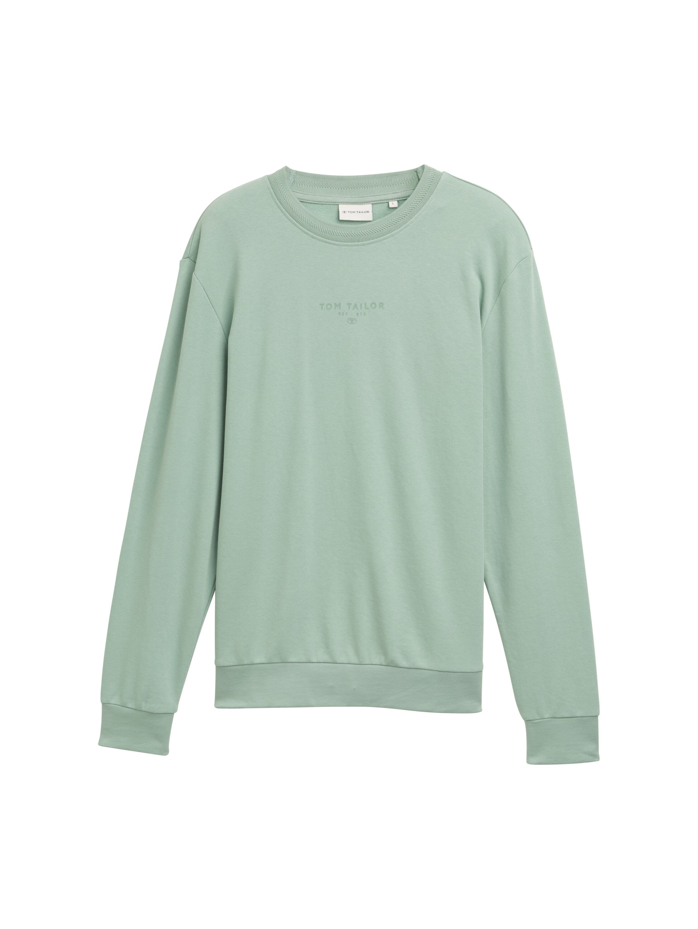 Tom Tailor Denim Crewneck Sweatshirt Herren Logo-Print