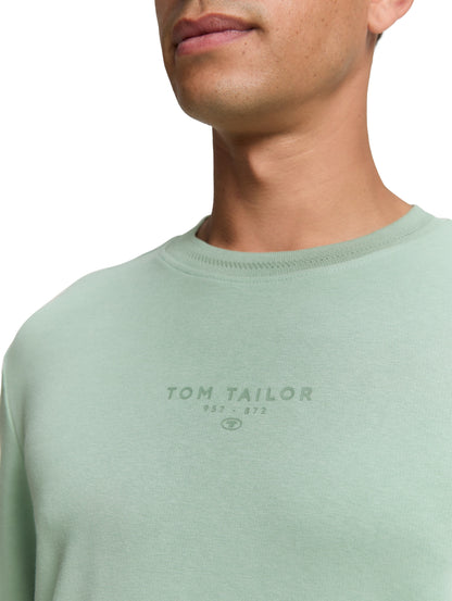 Tom Tailor Denim Crewneck Sweatshirt Herren Logo-Print